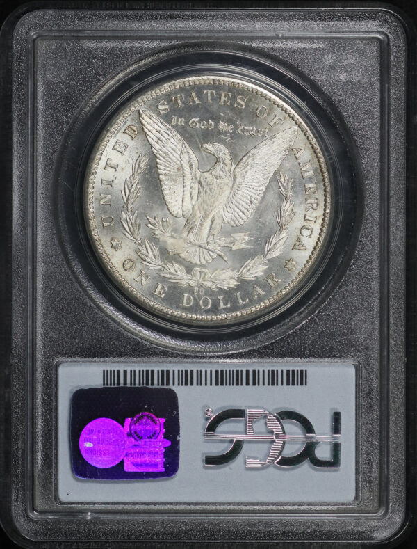 Reverse of this 1885-CC Morgan Dollar PCGS MS-64