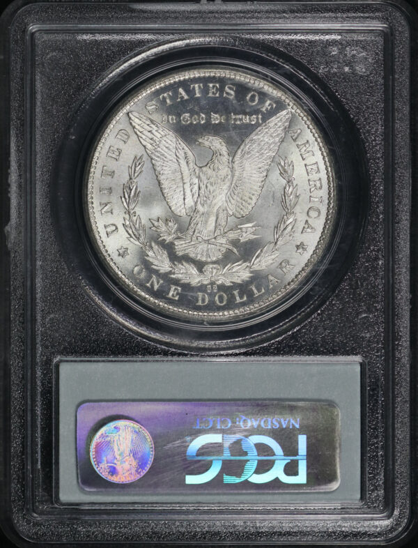 Reverse of this 1885-CC Morgan Dollar PCGS MS-64
