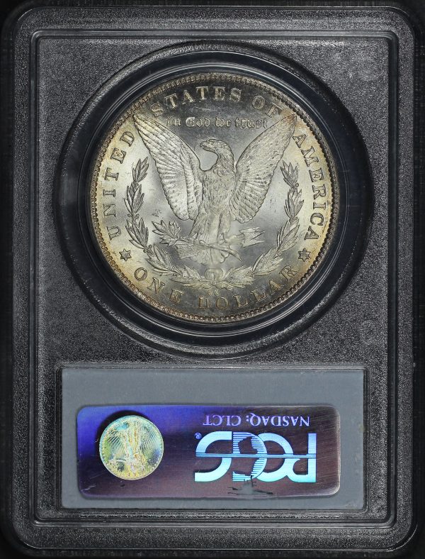 Reverse of this 1885-CC Morgan Dollar PCGS MS-66