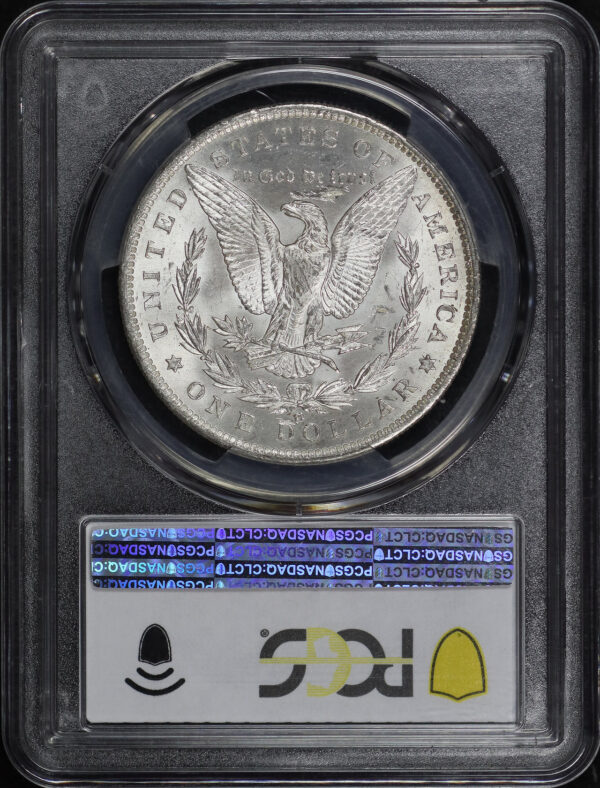 Reverse of this 1885-O Morgan Dollar PCGS MS-63