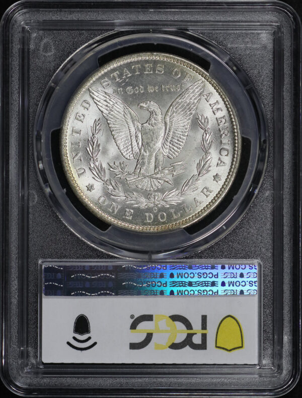 Reverse of this 1885-O Morgan Dollar PCGS MS-63