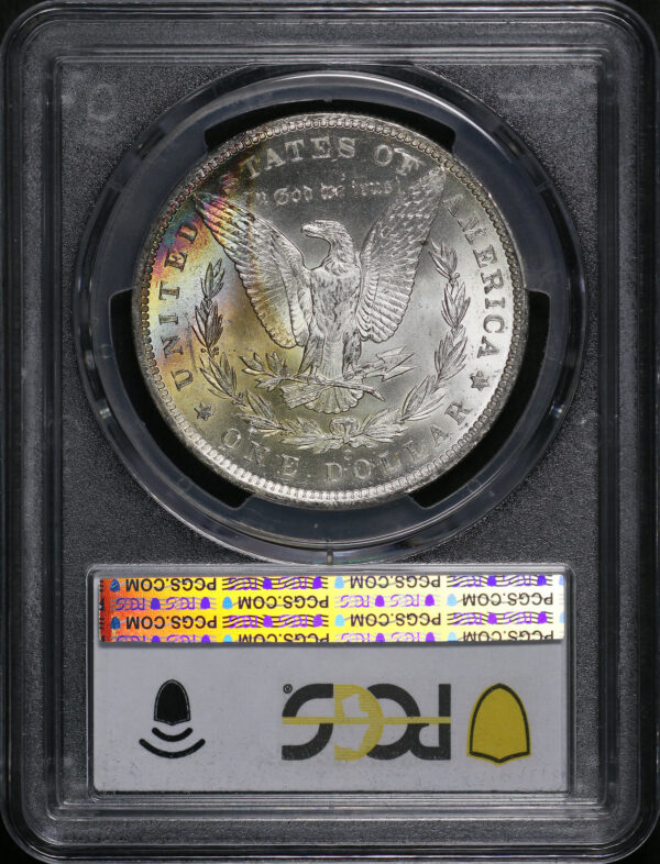 Reverse of this 1885-O Morgan Dollar PCGS MS-63
