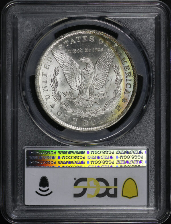 Reverse of this 1885-O Morgan Dollar GSA Hoard PCGS MS-63