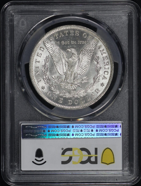 Reverse of this 1885-O Morgan Dollar PCGS MS-63