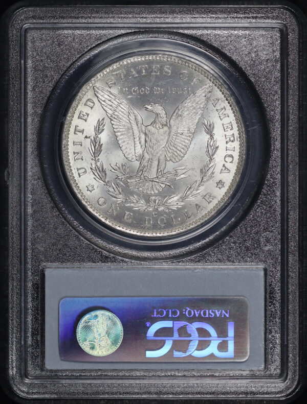 Reverse of this 1885-O Morgan Dollar PCGS MS-63