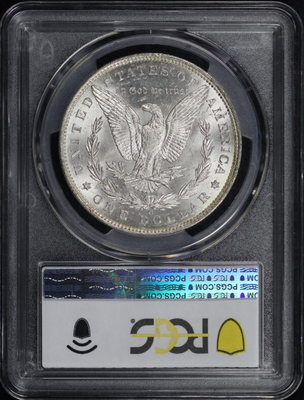 Reverse of this 1885-O Morgan Dollar PCGS MS-64