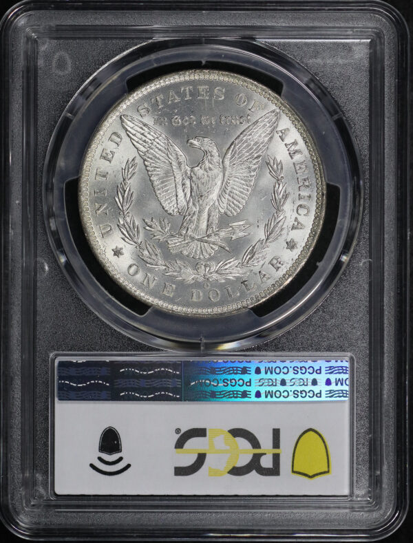 Reverse of this 1885-O Morgan Dollar PCGS MS-64