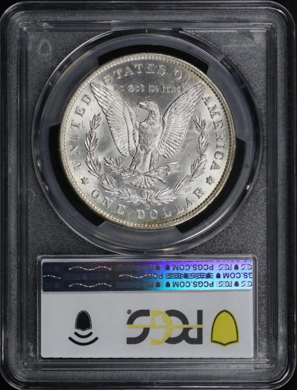 Reverse of this 1885-O Morgan Dollar PCGS MS-64