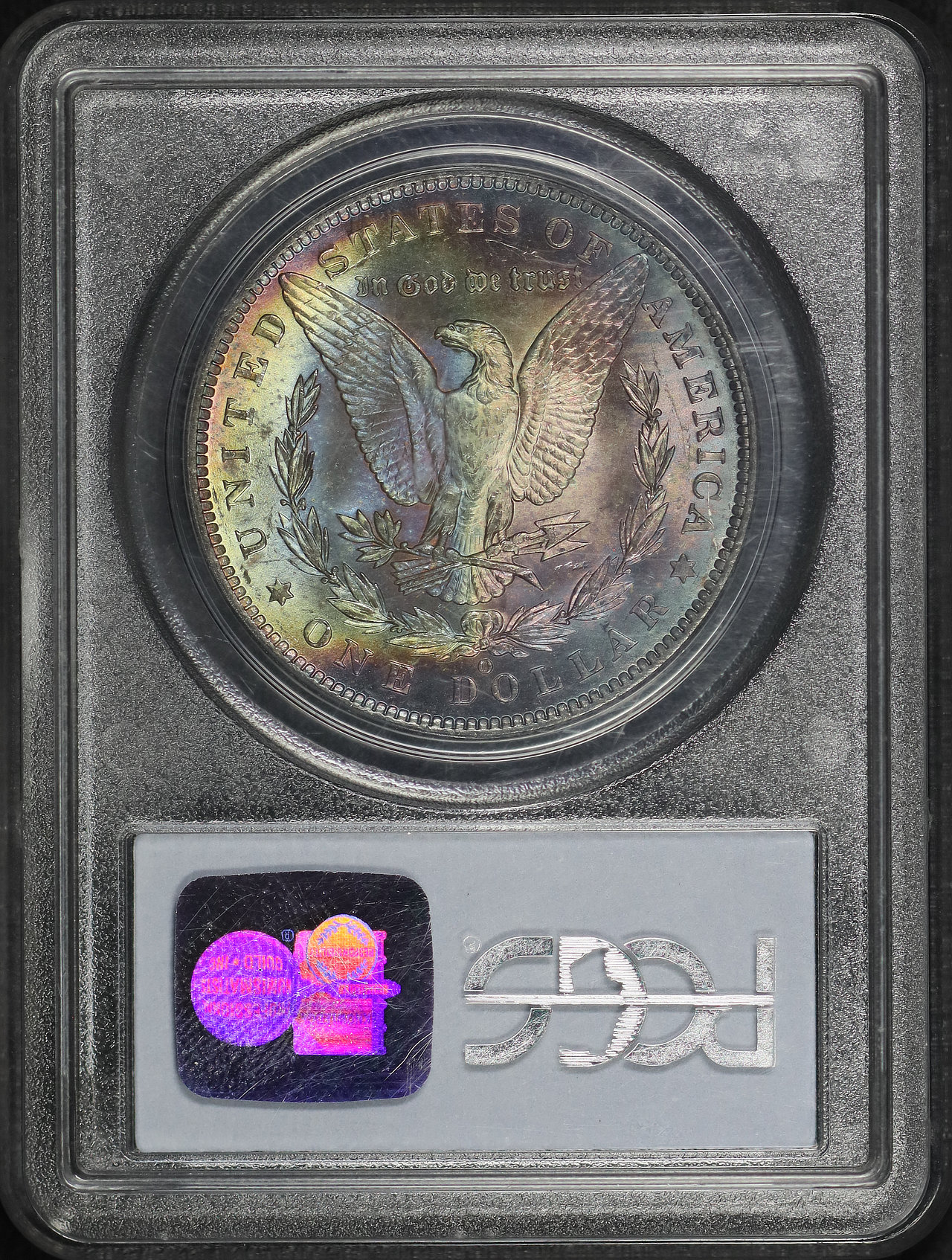 Reverse of this 1885-O Morgan Dollar PCGS MS-65