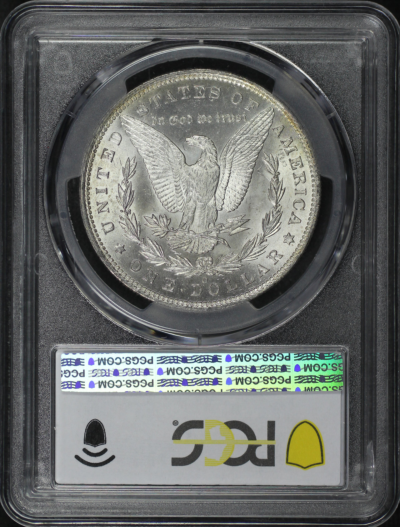 Reverse of this 1885-O Morgan Dollar PCGS MS-65