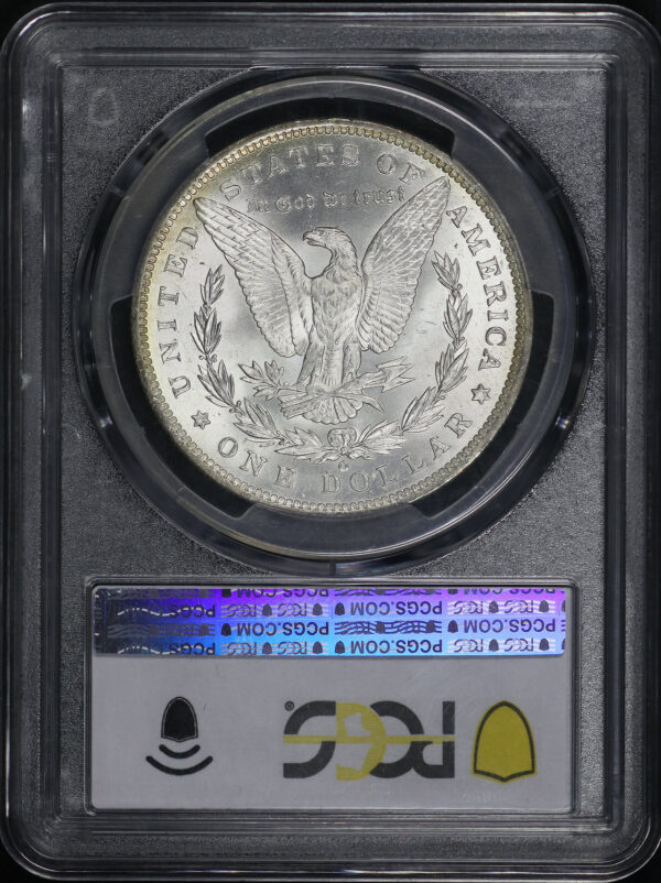 Reverse of this 1885-O Morgan Dollar PCGS MS-65