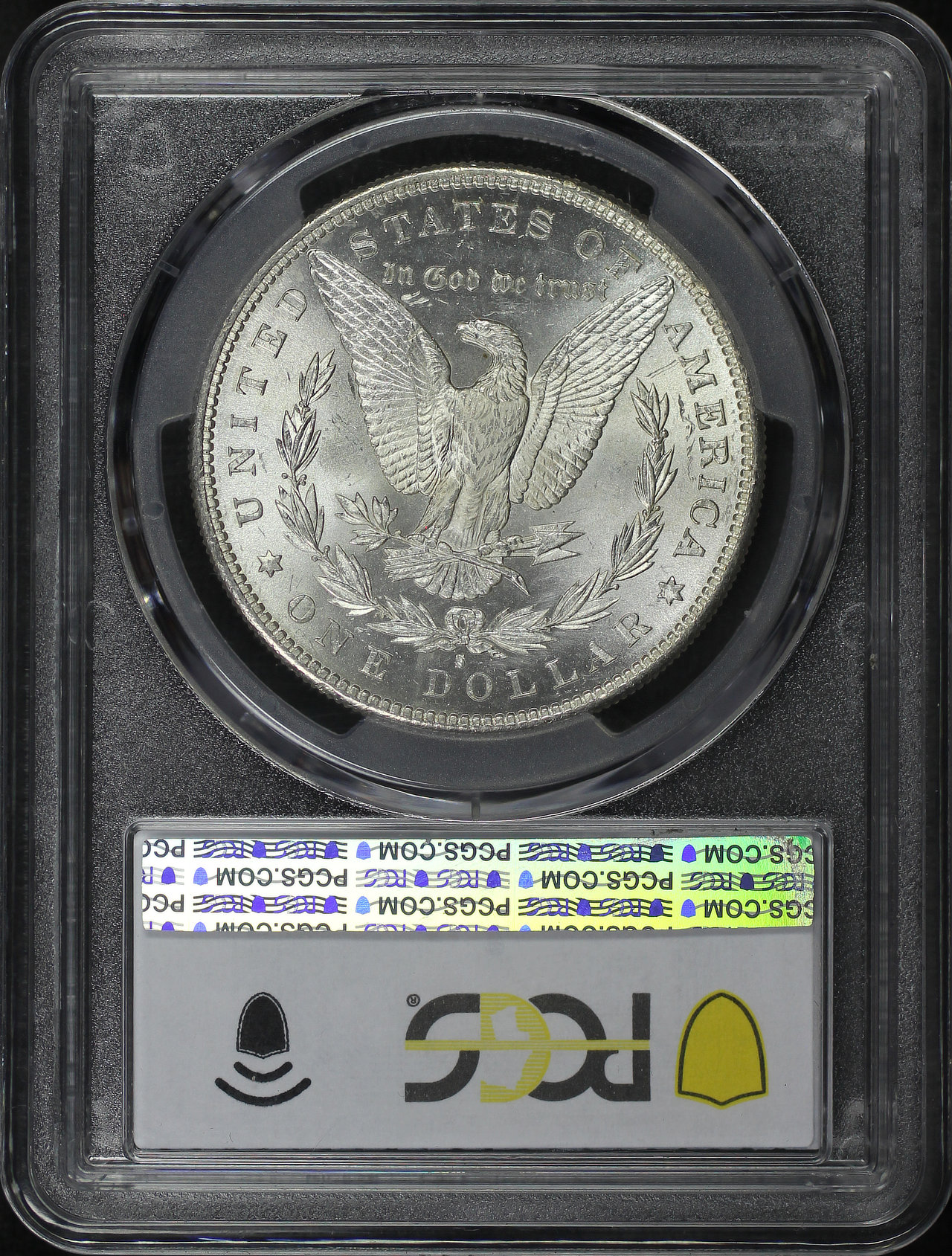 Reverse of this 1885-S Morgan Dollar PCGS MS-63