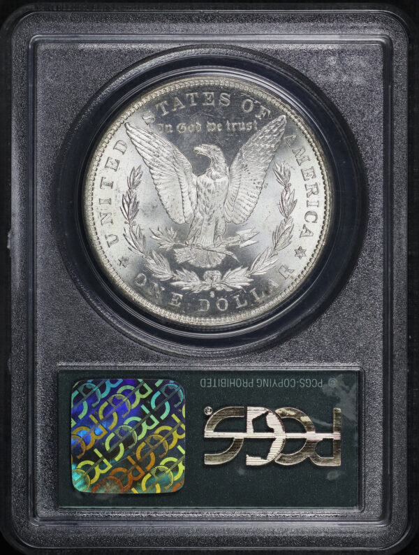 Reverse of this 1885-S Morgan Dollar PCGS MS-64