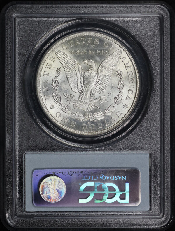 Reverse of this 1885-S Morgan Dollar PCGS MS-65