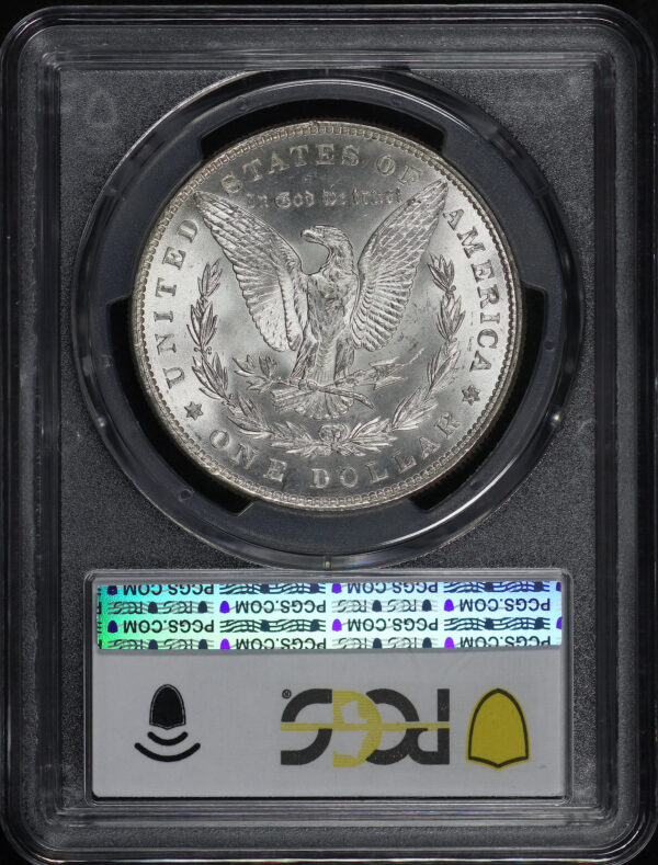 Reverse of this 1886 Morgan Dollar PCGS MS-63