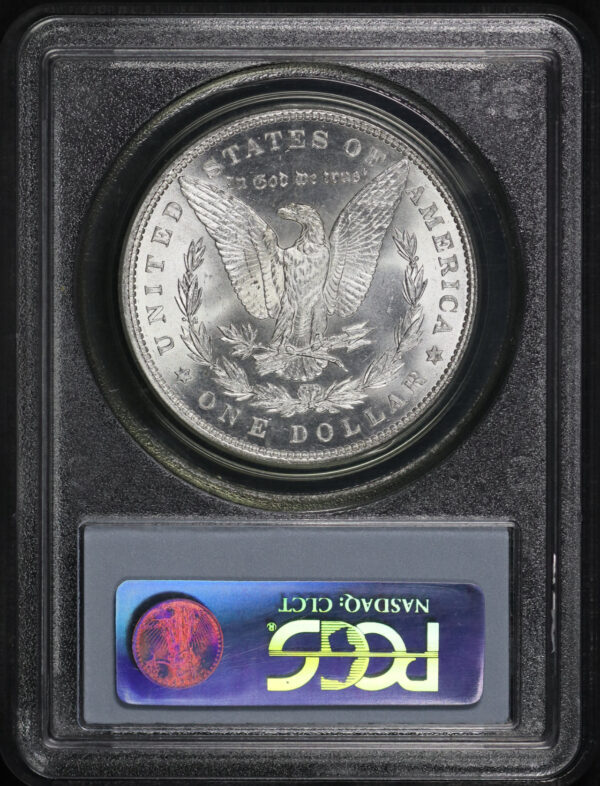 Reverse of this 1886 Morgan Dollar PCGS MS-63