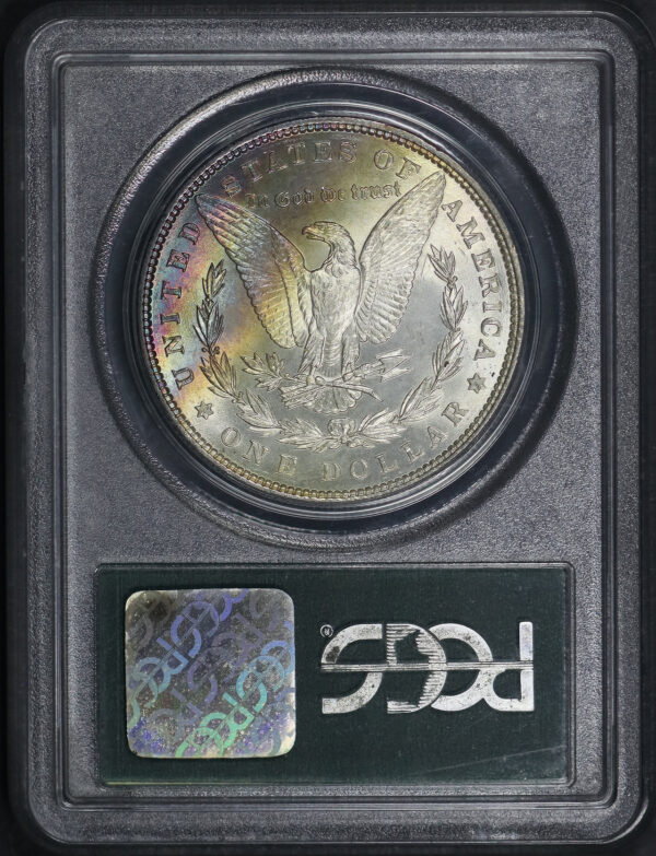 Reverse of this 1886 Morgan Dollar PCGS MS-64
