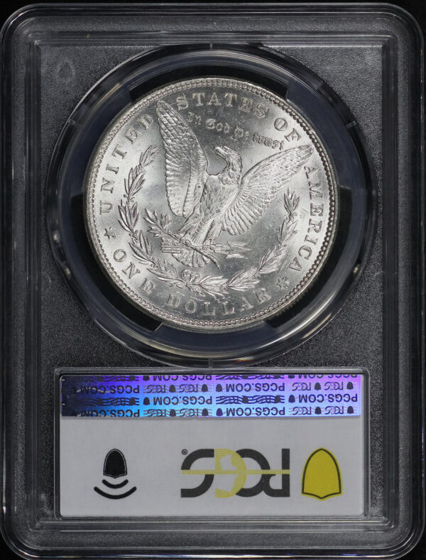 Reverse of this 1886 Morgan Dollar PCGS MS-64
