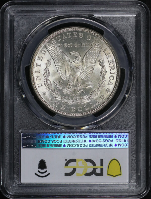 Reverse of this 1886 Morgan Dollar PCGS MS-64