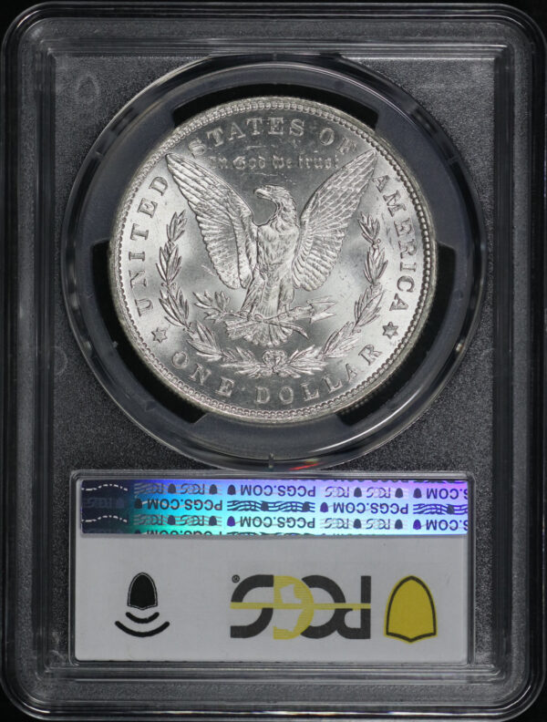 Reverse of this 1886 Morgan Dollar PCGS MS-64