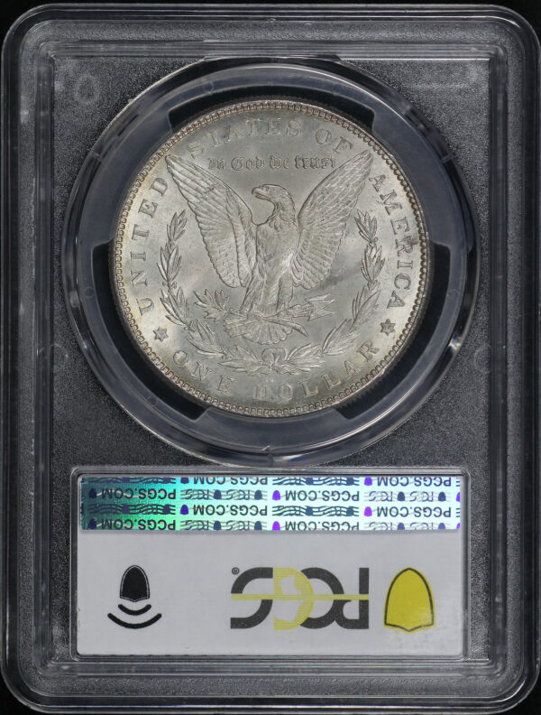 Reverse of this 1886 Morgan Dollar PCGS MS-65