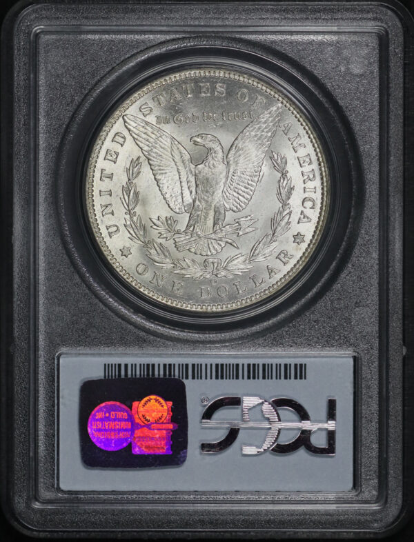 Reverse of this 1886-O Morgan Dollar PCGS MS-62