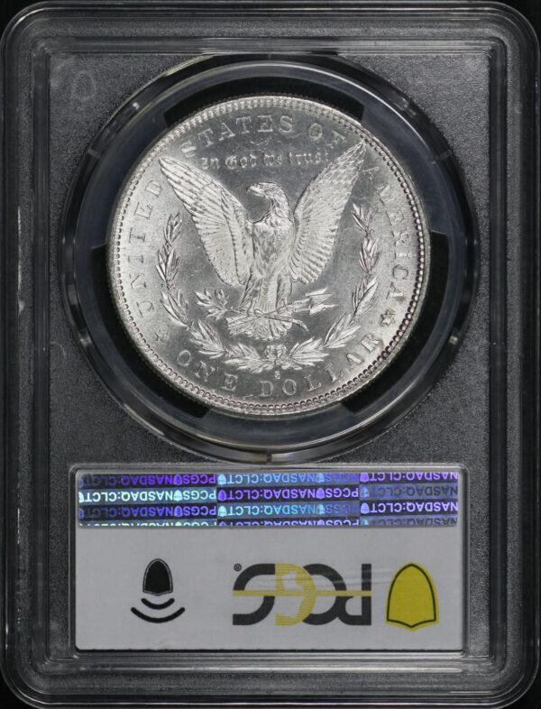 Reverse of this 1886-S Morgan Dollar PCGS MS-63