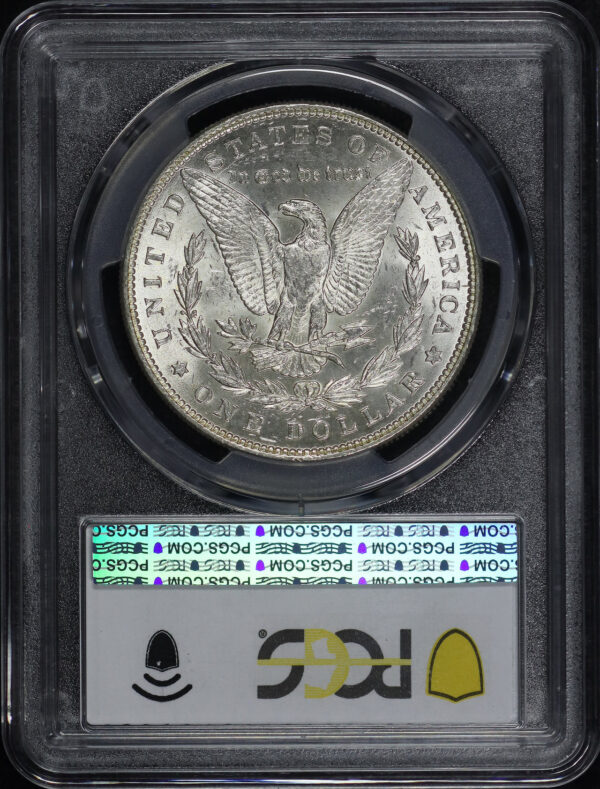 Reverse of this 1887 Morgan Dollar PCGS MS-63