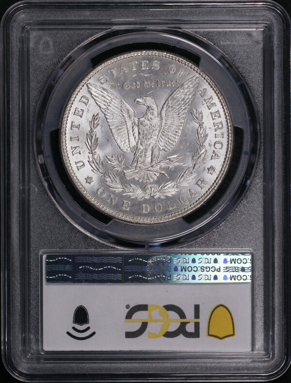 Reverse of this 1887 Morgan Dollar PCGS MS-63