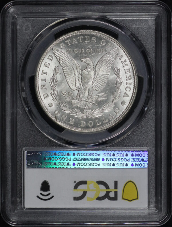 Reverse of this 1887 Morgan Dollar PCGS MS-63