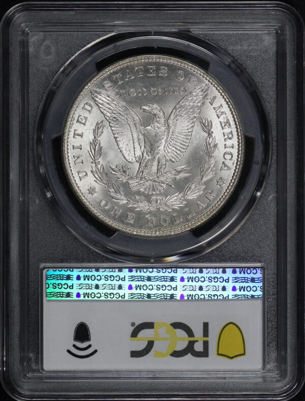 Reverse of this 1887 Morgan Dollar PCGS MS-63
