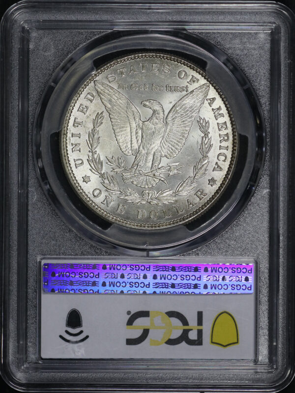 Reverse of this 1887 Morgan Dollar PCGS MS-63