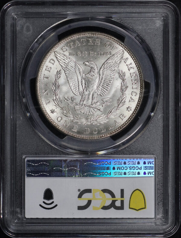 Reverse of this 1887 Morgan Dollar PCGS MS-64