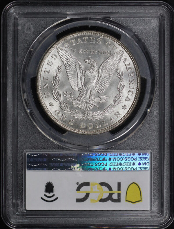 Reverse of this 1887 Morgan Dollar PCGS MS-64