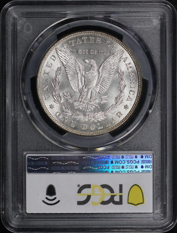Reverse of this 1887 Morgan Dollar PCGS MS-64