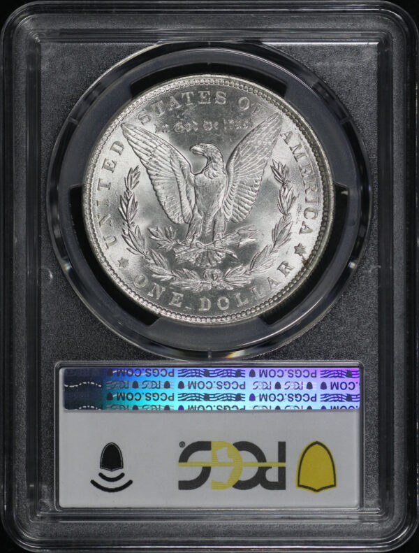 Reverse of this 1887 Morgan Dollar PCGS MS-64