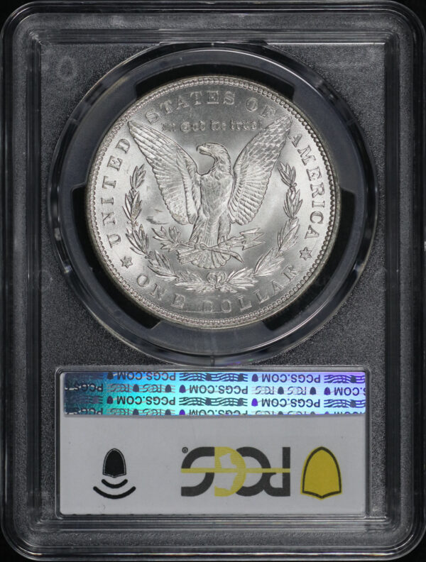 Reverse of this 1887 Morgan Dollar PCGS MS-64