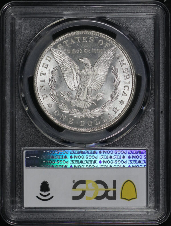 Reverse of this 1887 Morgan Dollar PCGS MS-64