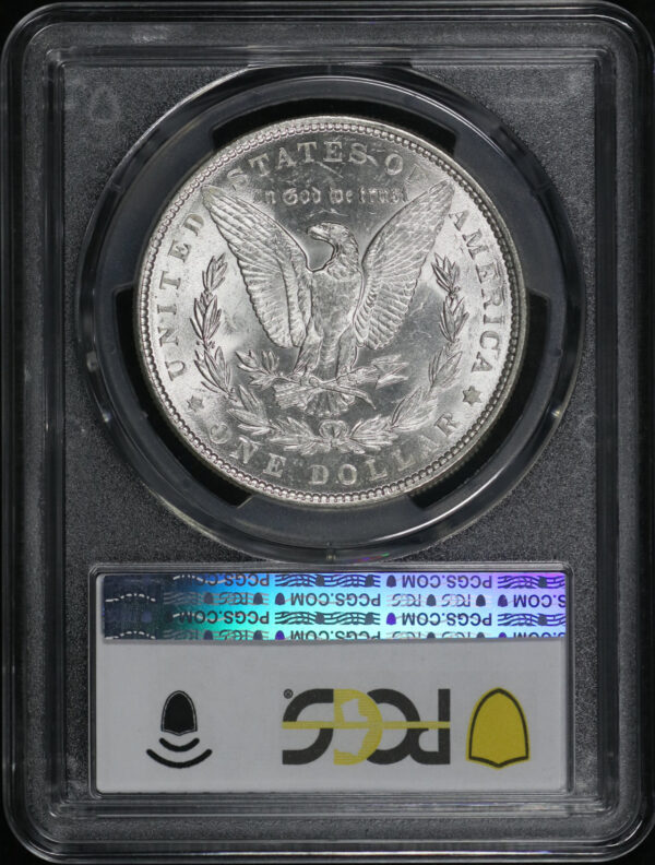 Reverse of this 1887 Morgan Dollar PCGS MS-64