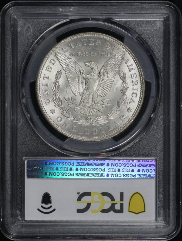 Reverse of this 1887 Morgan Dollar PCGS MS-64