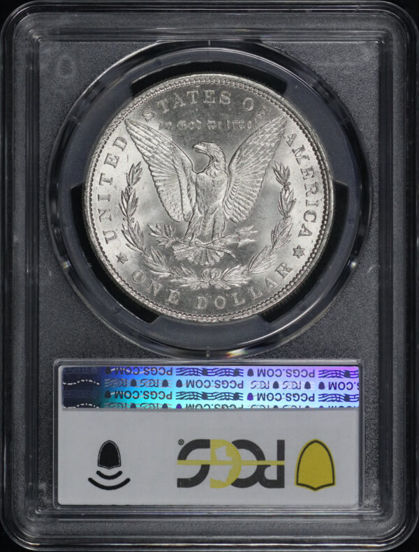 Reverse of this 1887 Morgan Dollar PCGS MS-64