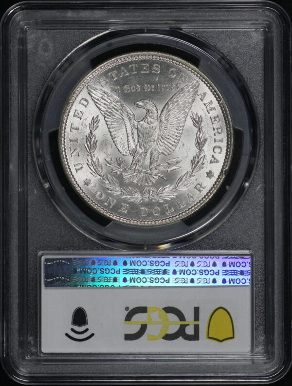 Reverse of this 1887 Morgan Dollar PCGS MS-64