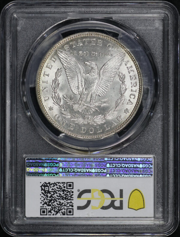 Reverse of this 1887 Morgan Dollar PCGS MS-65