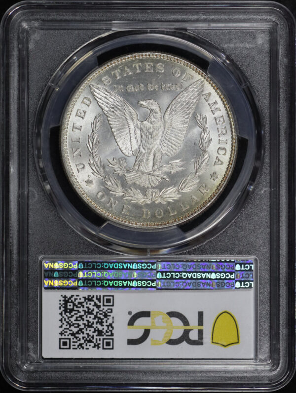 Reverse of this 1887 Morgan Dollar PCGS MS-65
