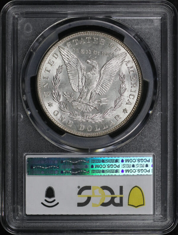 Reverse of this 1887 Morgan Dollar PCGS MS-65
