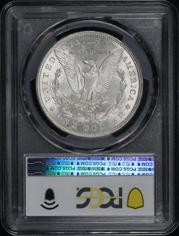 Reverse of this 1887 Morgan Dollar PCGS MS-65