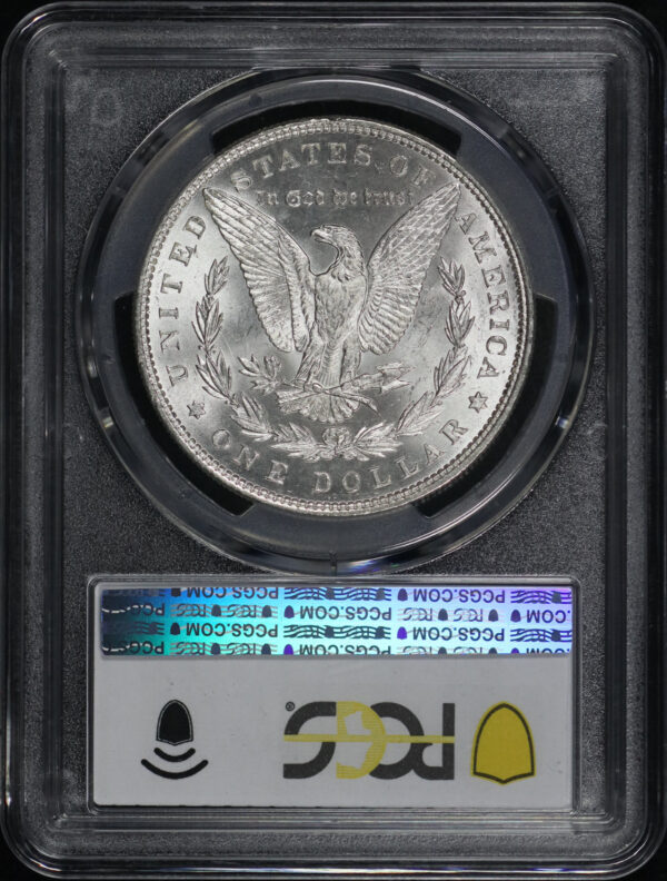 Reverse of this 1887 Morgan Dollar PCGS MS-65