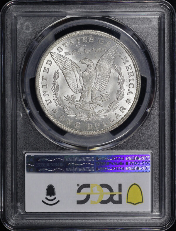 Reverse of this 1887-O Morgan Dollar PCGS AU-58