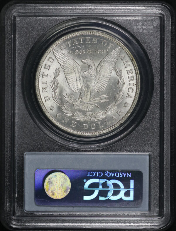 Reverse of this 1887-O Morgan Dollar PCGS MS-63