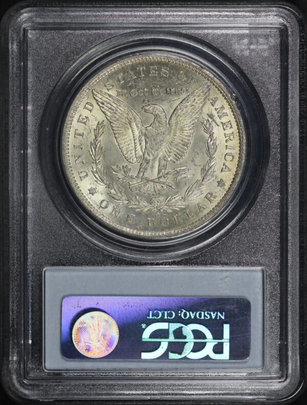 Reverse of this 1887-O Morgan Dollar PCGS MS-63
